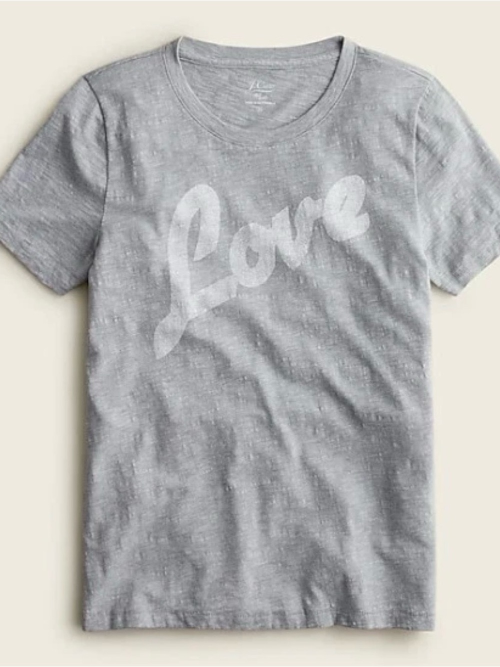 J.Crew LOVE graphic t-shirt MD